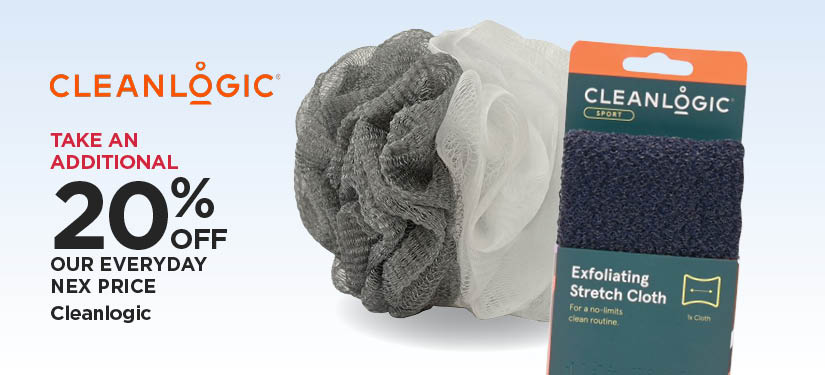 Take An Additional 20% Off Our Everyday NEX Price Cleanlogic